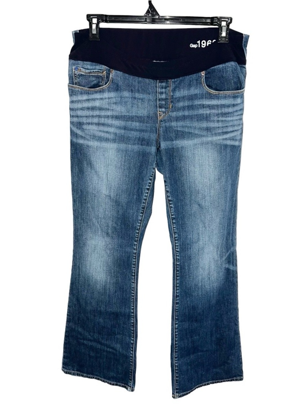Gap Sexy Boot Maternity Jeans Women’s 31/12 Regular Blue Medium Wash 33x31